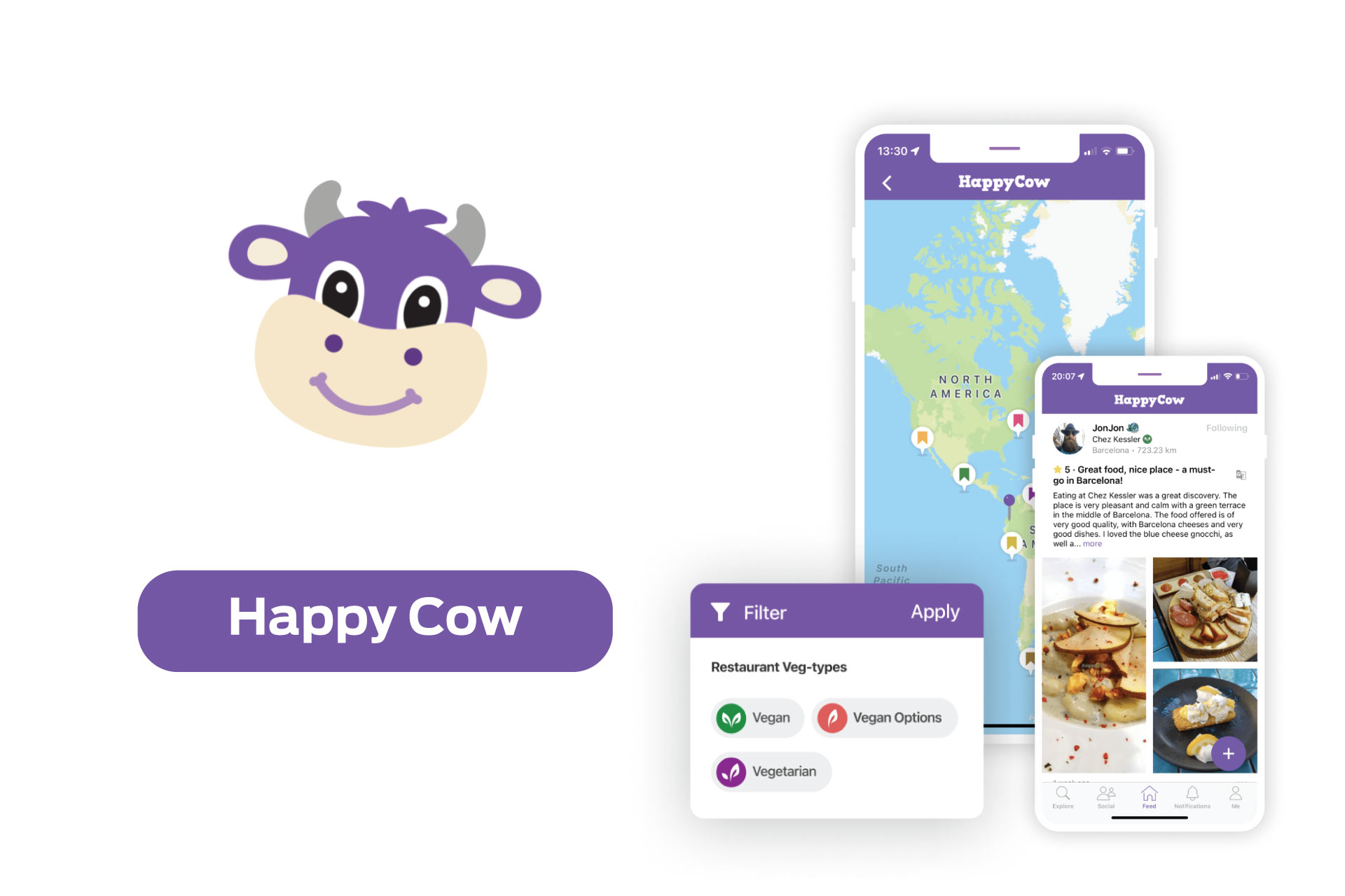 happy cow aplikacija