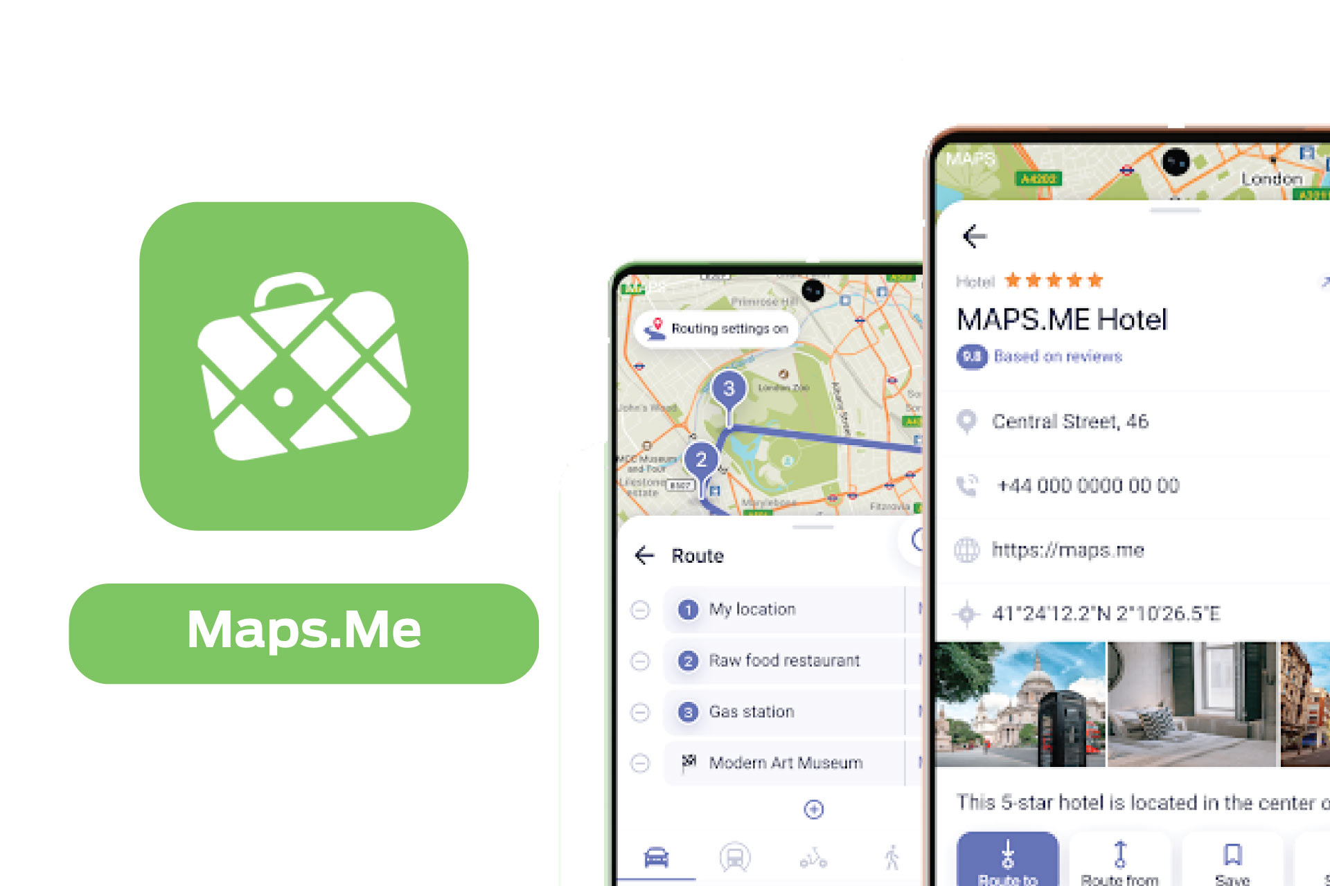 maps me - aplikacija koja olaksava putovanja
